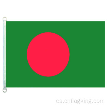 Bandera de Bangladesh 100% poliéster 90x150CM Bandera de Bangladesh
